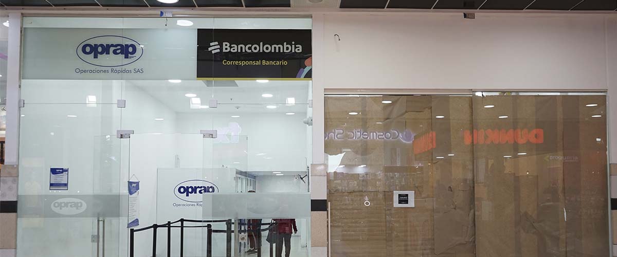 Oprap Corresponsal Bancolombia